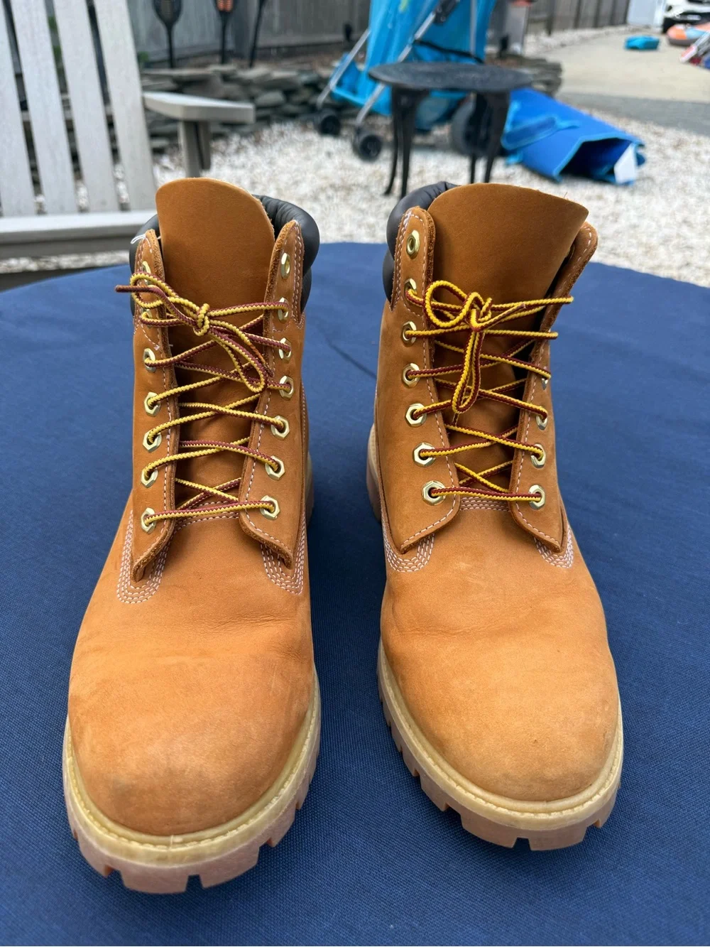 Timberland Ortholite Men’s Work Boots in Wheat Size 11